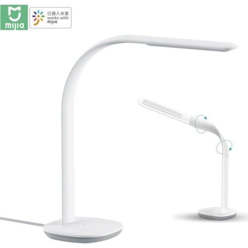 Original Xiaomi Mijia Philips Table Lamp 3 LED Smart Reading Light 10 Level Touch Dimming Desk School Ambient light Sensor Лампа