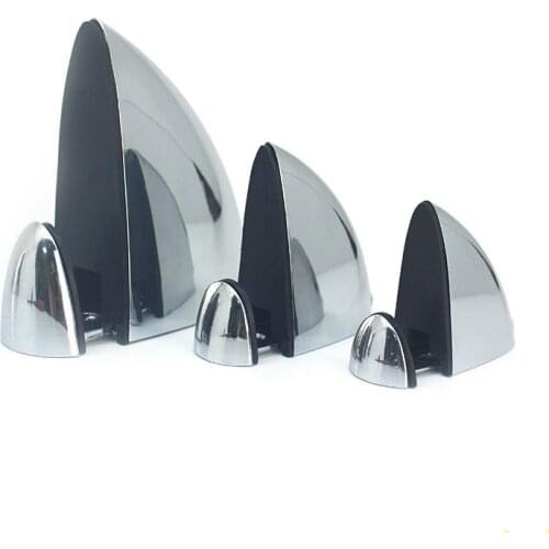 Adjustable Zinc Alloy Fish Mouth Clip Glass Clamp Holder Glass Wood Shelves Support Shelf Brackets for Glass Shelves