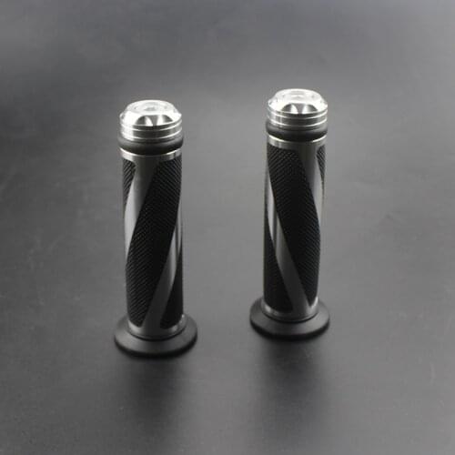 Motorcycle 7/8" Grips Handgrip Handlebar For Kawasaki KLX110L KLX125 KLX125L Honda Suzuki Yamaha BMW Sport Bike Custom