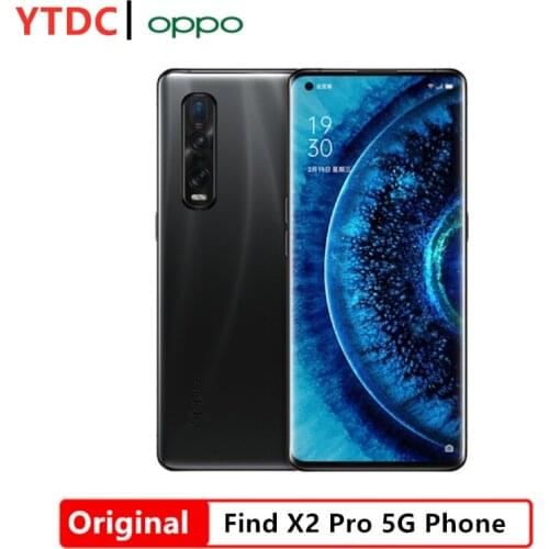 OPPO Find X2 Pro 5G 6.7 inch Smartphone Snapdragon 865 8-core 12GB 256GB Back Camera 48MP + 48MP + 13MP 4260mAh Battery Phone