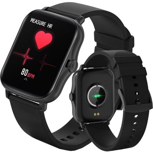 GEJIAN 2021 1.69 inch Sport Smart Watch For Men And Women IP67 Waterproof Smart Watch With Full Screen Touch And Rotary Buttons