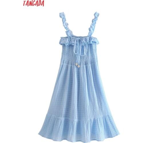 Открытые летние платья Tangada China At AliExpress