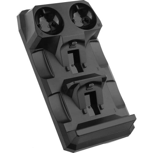 4 in 1 Fast Charger Charging Dock Station Stand For PS Move/PS4 Controller Games Accessories