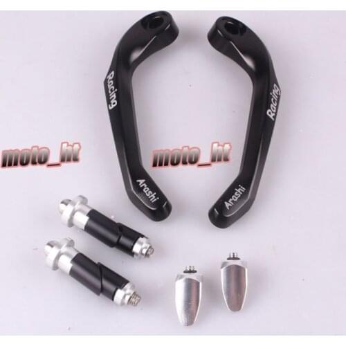 1 Pair CNC Motorcycle Universal 7/8" 22mm Handle Bar Proguard System Handlebars Brake Clutch Levers Protector Hand Guard