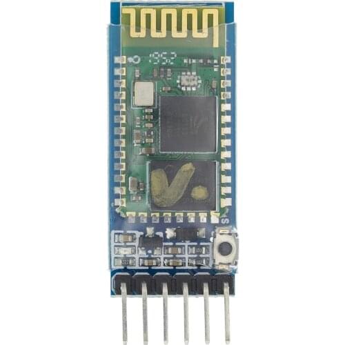 10pcs/lot anti-reverse HC05 Bluetooth serial pass-through module wireless serial HC-05 master-slave 6pin H35