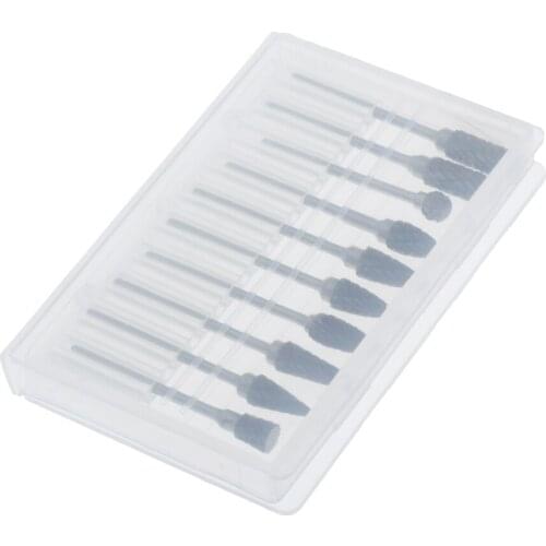 10 Packs Nail Art Drill Bit Gels Removal Pedicure DIY Filing Sanding Bits