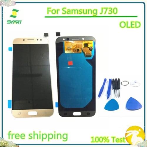 100% Tested 5.5'' OLED J730 LCD Display With Touch Screen Digitizer Assembly For Samsung Galaxy J730 J7 Pro 2017