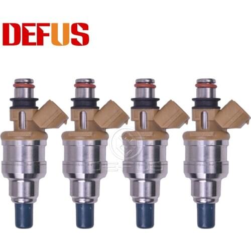 4X OE 195500-2180 NEW Fuel Injector For Mazda Miata 1.8L For Ford Escort Sephia Mercury 1.8L L4 1955002180 Flow Nozzle Injection