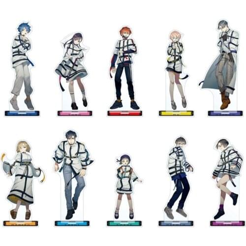 Anime Milgram MILGЯAM Shidou Kirisaki Es Haruka Sakurai Yuno Acrylic Figure Stand Model Plate Desk Decor Cosplay High Quality