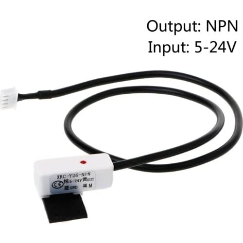 Non-contact Water Liquid Level Sensor Switch Detector for Pipe Tank DC5-12V NPN The output signal is NPN signal