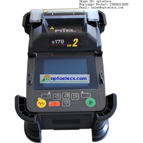 DHL Free Shipping Fitel/ Furukawa S178/ S178A v2 Core to Core Alignment Optical Fiber Fusion Splicer Welding Machine