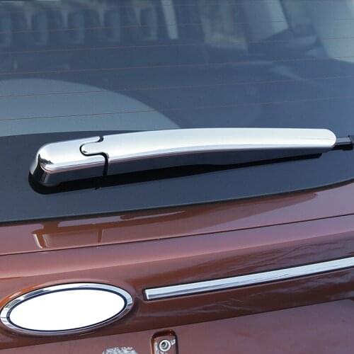 For Ford Kuga Escape 2013-2017 ABS Chrome Car Rear Window Wiper Covers Sequins Tail Decoration Auto Accessories car styling 2pcs