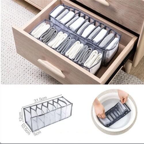 Storage Decoration Rack Cabinet Drawer Divider 1PC Compartments Dormitory Equipment Household Supplies Generic Durable Underwear