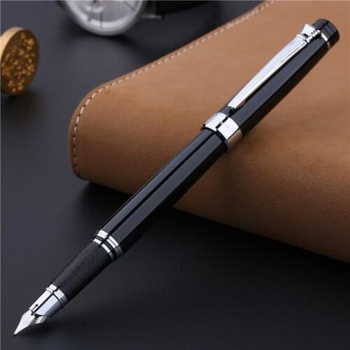 Picasso 917 Pimio Emotion of Rome Fountain Pen Ink Pens Black with Gold / Silver Clip Gift Box Optional Business Office Gift Set