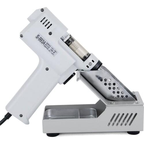 Desoldering Gun 100W 110V/220V Electric absorb gun S-993A Electric Vacuum Desoldering Pump Solder Sucker Gun Welding Pump