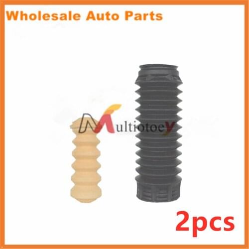 2X 96FZ5K570-A YS6Z18A047-A Rear Shock Absorber Strut Boot Bellow Bump Stop Rubber For Fiesta 2003-2008