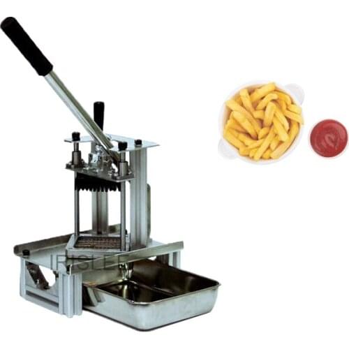 Manual French Fries Cutting Machine Potato Cutting Machine Commercial Kitchen French Fries Forming Machine