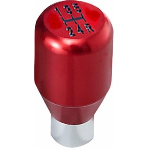 5 Speed 7CM Manual Gear Stick Shift Shifter Knob Car Modification Parts With Threaded Rubber Ring Car Accessories