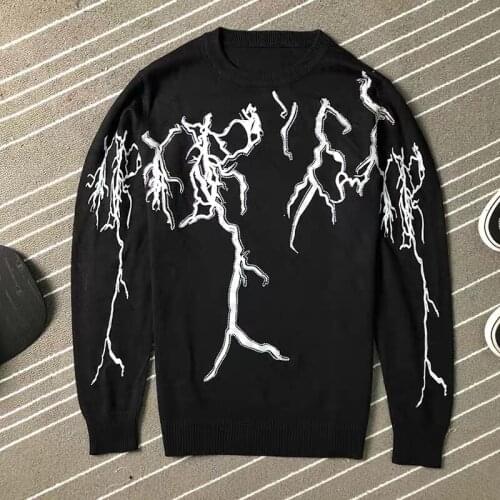 High quality autumn and winter fashion new long-sleeved sweater knit sweater bottoming shirt men and women fashion hot drilling