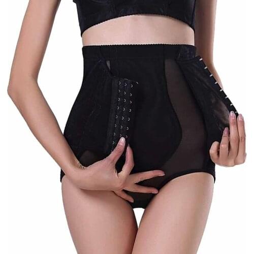 Womens Hip Shape-up Clothes High Waist Abdomen Underwear Shape-up Clothes Thin Waist Training Shorts