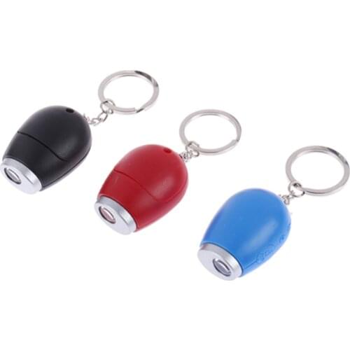 1PC Mini Projector LED Clock Digital Projection Alarm Clock Key Chains Carry Time Flashlight Clock Hanging Rope Table Decor