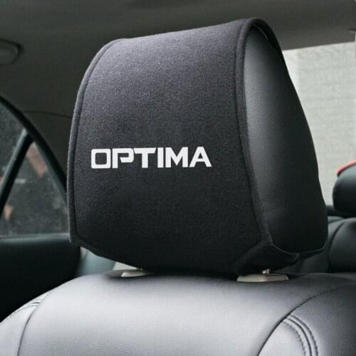 1PCS Hot car headrest cover fit for KIA Optima 2014 2018 2019 Car Accessories