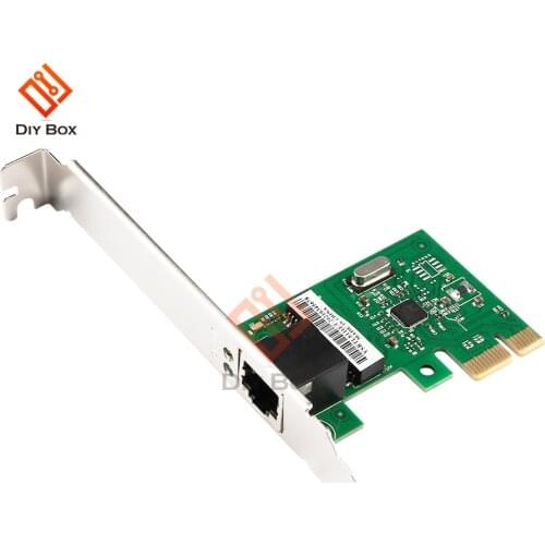 10/100/1000Mbps Ethernet PCI Express PCI-E Network Card Controller RJ45 Lan Adapter Converter for Desktop PC 1000 Gigabit
