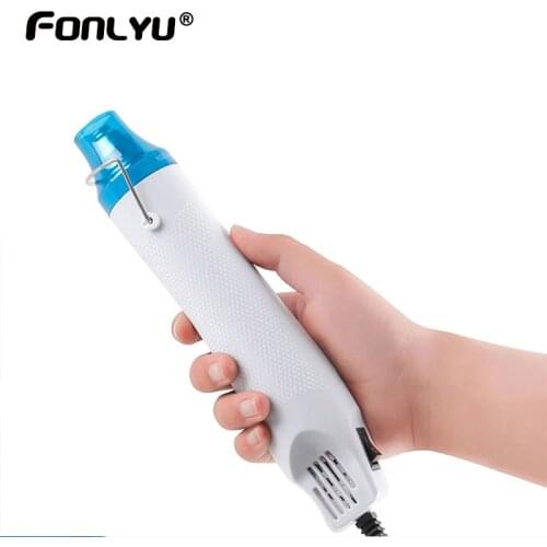 110V/220V 300W Portable Mini Hot Air Gun Seat Shrink Plastic For iPhone Samsung Mobile Phone Back Cover Phone Repair Tools