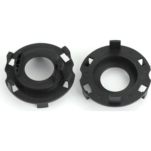 2pcs LED H7 Bulb Holder Adapter LED Headlight Headlamp H1 Base Adapter for Hyundai Mistra 2017