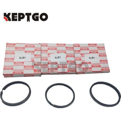3LB1 Piston Ring STD size for Isuzu engine Sumitomo loader HITACHI EX55 IHI Mini Excavator 8-97034-574-0 8-97043-933-2