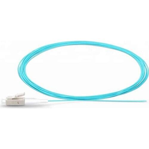 50pcs LC UPC multimode om3 50/125 fiber optic pigtail Free Shipping