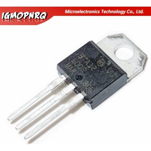 5pcs BTA12-600C BTA12-600 BTA12 Triacs 12 Amp 600 Volt TO-220 new original