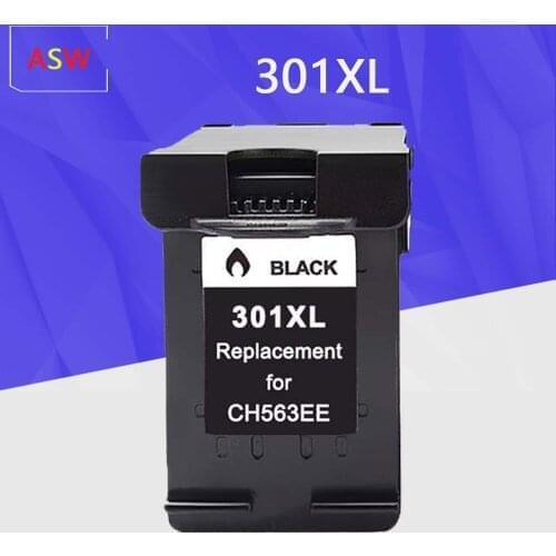 ASW Black 301XL Replacement for hp 301xl 301XL Ink Cartridge for hp Deskjet 2050 1000 1050 2510 3000 3054 Envy 4500 4502 printer