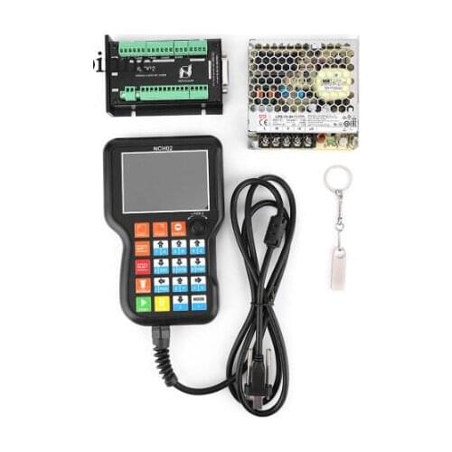CNC Handle Motion Controller NCH02 5 axis 3 axis+WHB02 +bits+5V card 3axis