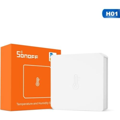 For Sonoff SNZB-02 Temperature and Humidity Sensor Real Time Notification Smart Home Remotel Monitor