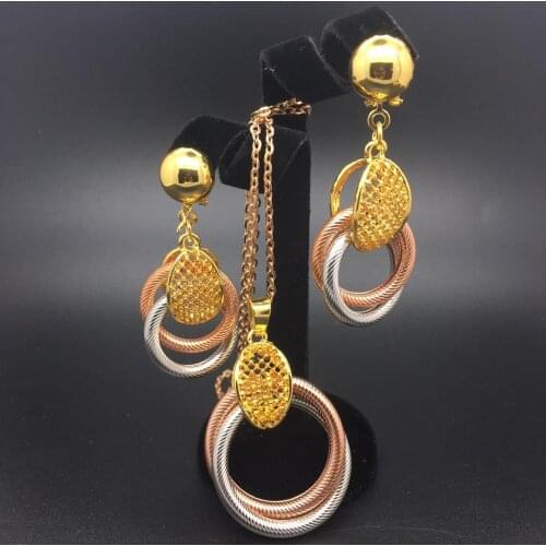 F&Y Jewelry 2019 Hot Boho Jewelry Sets Fashion Necklace Earrings Set For Women Multilayer Chokers For Party Anniversary