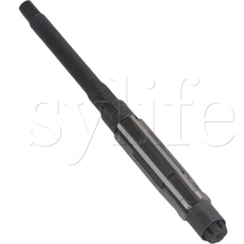 HSS 5 Blades Adjustable Size Range 12.75mm-13.75mm Hand Reamer Metal Hole Cutting Tool