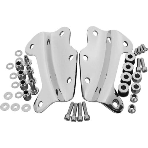 Motorcycle 4 Point Docking Hardware Kit For Harley Touring Road King Road Glide Electra Glide 2009-2013 FLTR