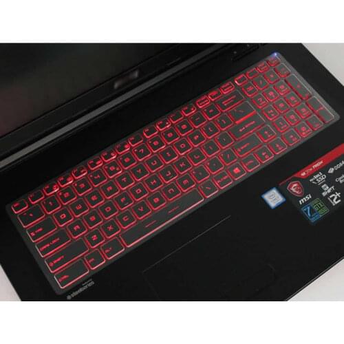 Clear Transparent TPU Keyboard Guard Cover Protector For MSI Bravo17 Alpha 15 Creator 17M Creator 17