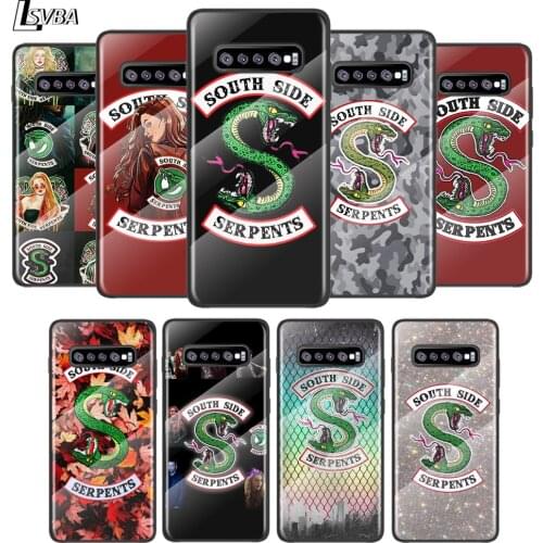Riverdale Southside For Samsung Galaxy S21 Ultra Plus 5G M51 M31 M21 Tempered Glass Cover Shell Luxury Phone Case