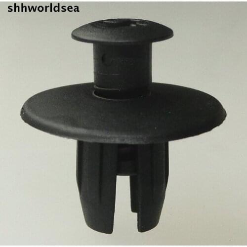 Shhworldsea 100PCS auto clip push type clip for ford