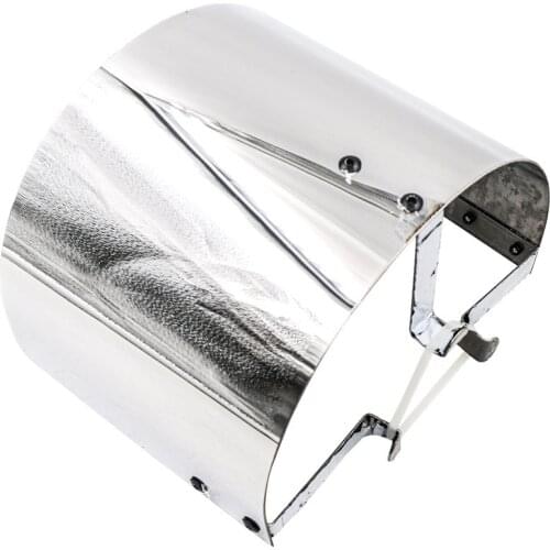 Stainless Steel Heat Shield 2.5" 2.75" 3" 3.25" 3.5" Filter Air Intake Heat Shield Stainless Steel Universal