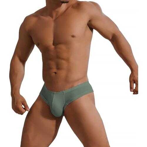 Men Briefs Jock Strap Breathable Underwear Sexy Ropa Interior Panties Bikini Slip Briefs U Convex Cuecas Modal Underpants