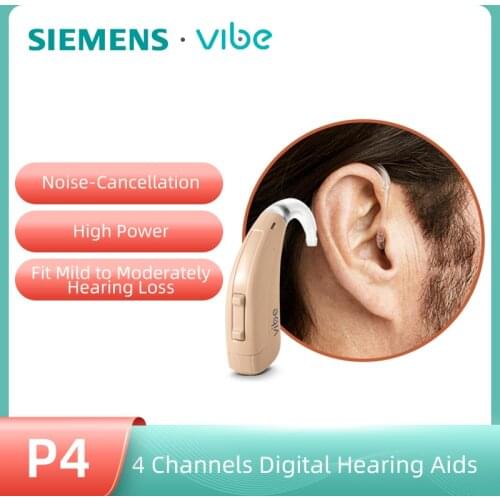 Siemens Vibe digit hearing aids high power behind the ear aid 2021 hearing aids for the deafness ear hear aidc model P4
