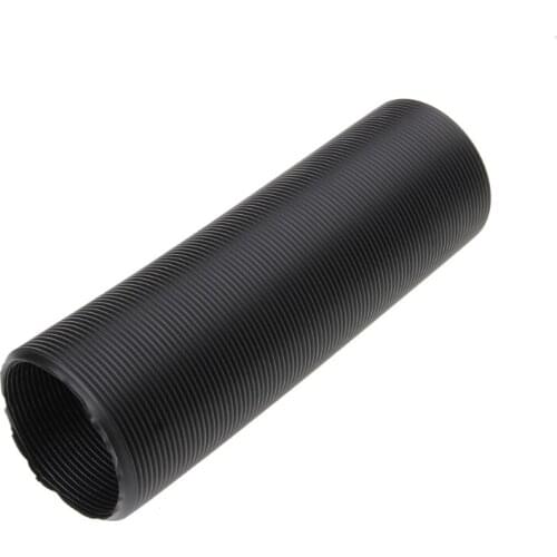 1m 80mm Black Car Air Intake Hose Ducting Feed Pipe Hose Flexible For Air Filter