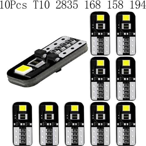 10 Led Interior Bulb T10 W5w Led Xenon White 6000k5730 Patch Bulb 240lm / Waterproof And Shockproof Bulb