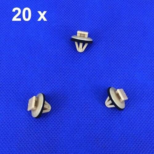 20Pcs For Toyota &Lexus 90467-10077 side Trunk Handle Trim Cover Clips
