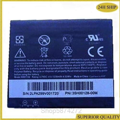 BB81100 1230mAh Real capacity Battery For HTC TOUCH HD2 T8585 T8588 Mobile Smart phone