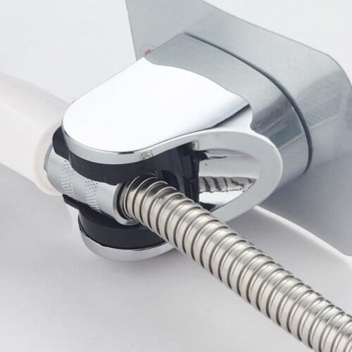 Bathroom Shower Head Holder Adjust No Drilling Bracket Mount Gear Adjustable