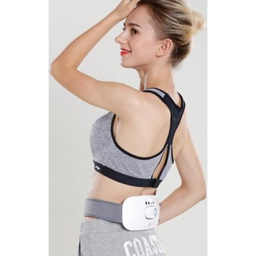 Electric Heater Air Pressure Pulse Low back Care Belt Waist Massager Low Frequency Pulse Therapy Machine Far Infrared Heat